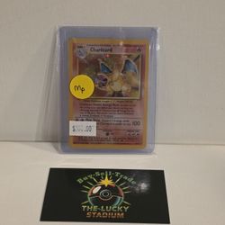 Pokemon Card Charizard Base Set 