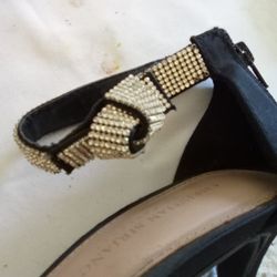 New Christian Siriano 9B Black Heels Shoes 