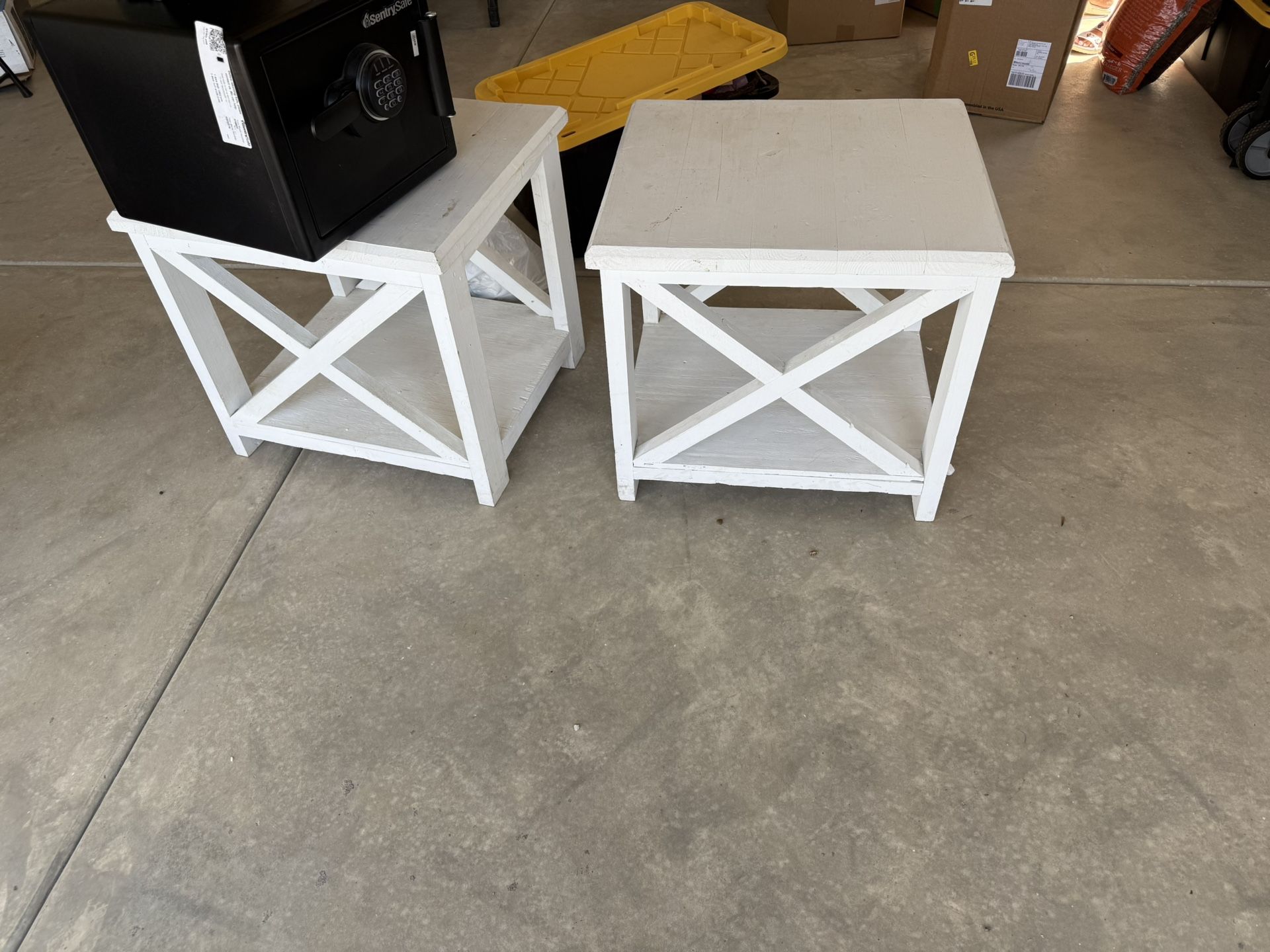 Wood End Tables