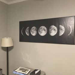 Phases Of The Moon Canvas / Poster / Wall Decor