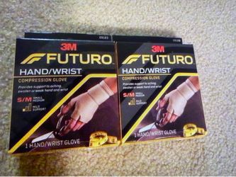 2 Futuro Hand/Wrist Compression Glove (S/M)