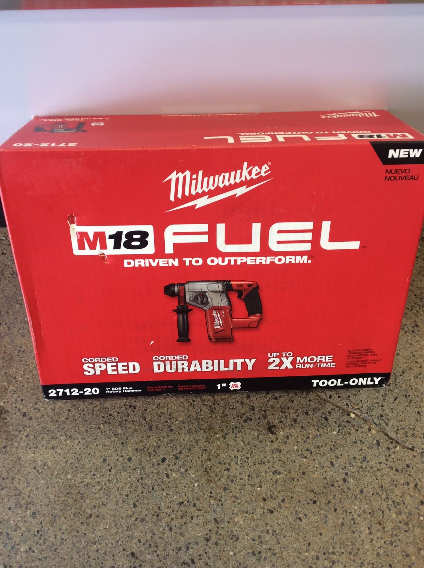 MILWAUKEE 2712-20 ROTARY HAMMER