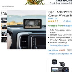 BACKUP CAMERA WIRELESS FOR CARS OR TRUCKS