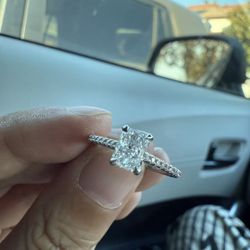 0.81carat Diamond Ring,5size