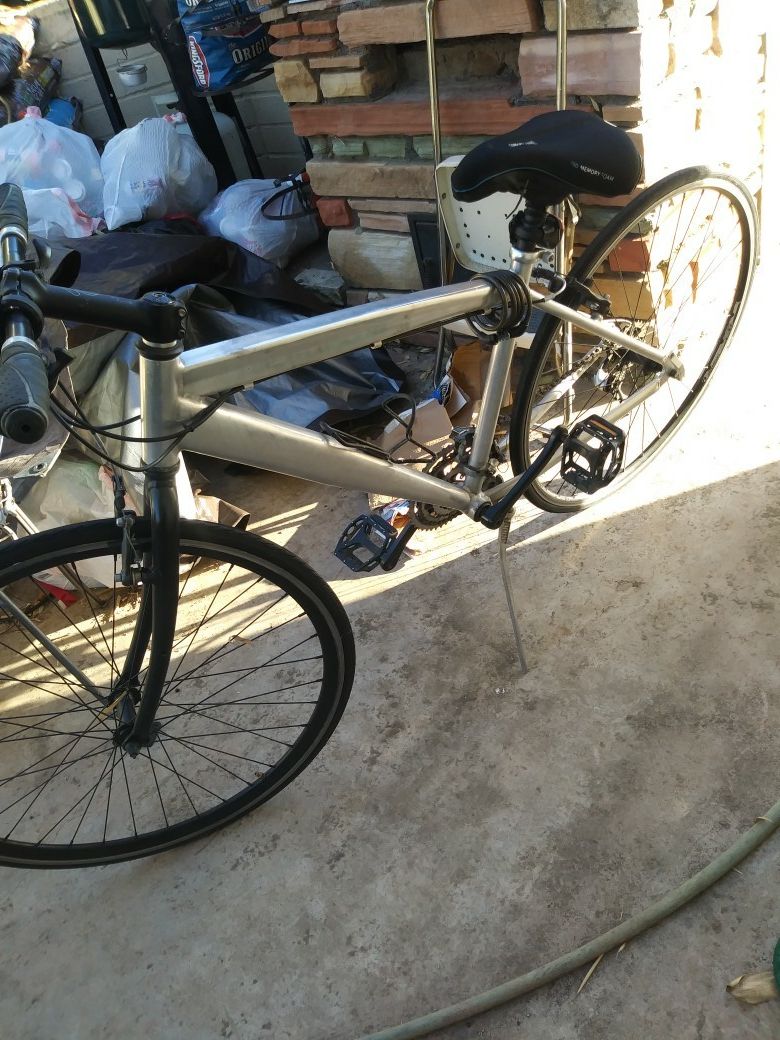 Bicycle with after market parts