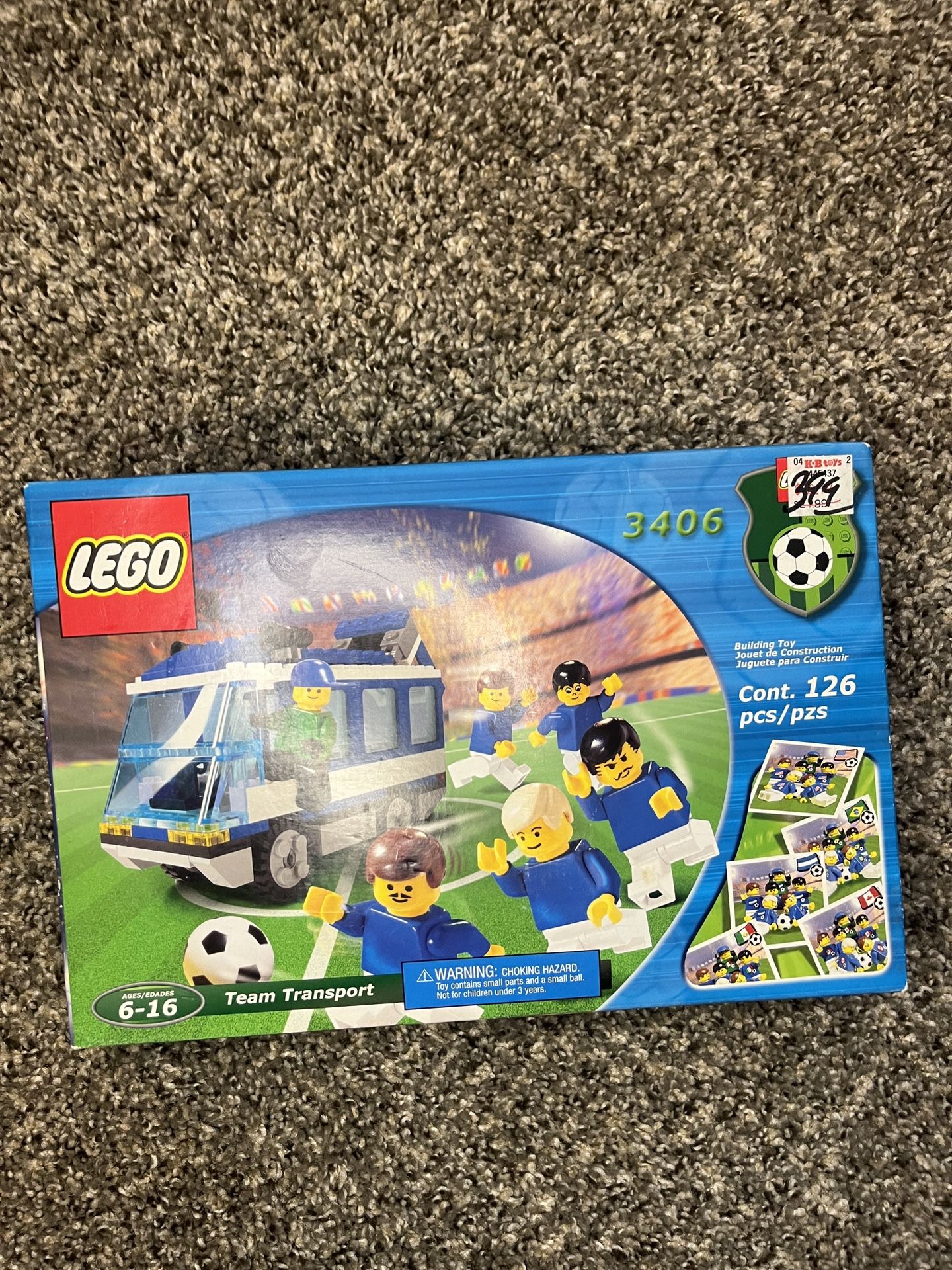 Vintage 2000 Lego Soccer Set