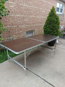 Foldable Aluminum Table