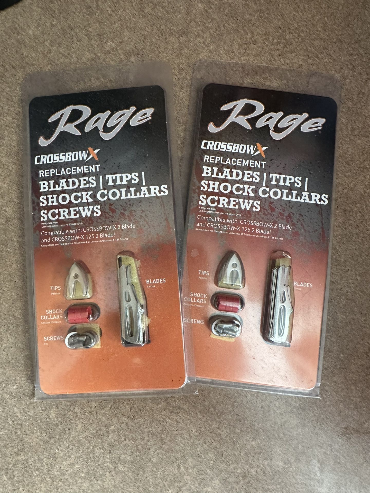 Rage Replacement Blades