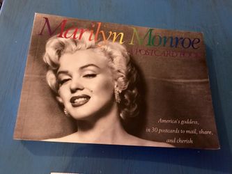 Vintage Marilyn Collectible Postcard Book