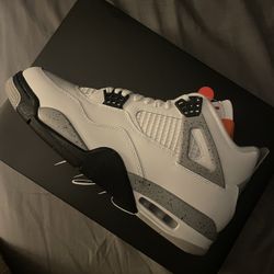 Air Jordan 4 Retro White Cement
