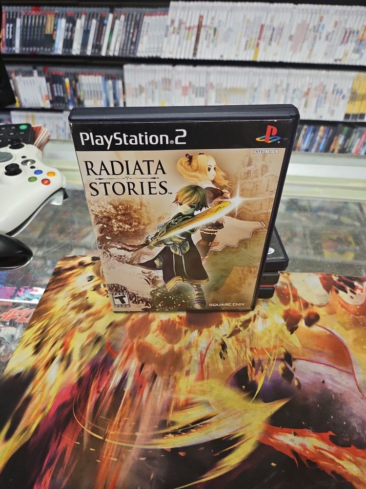Radiata Stories (Sony PlayStation 2 - PS2, No Manual