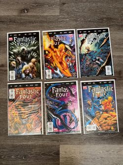Fantastic Four: The End Comic Book Set Issues 1-6