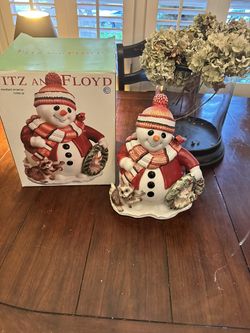 Charming Fitz And Floyd Cookie Jar