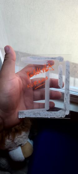 Kurama Signed Pop Window
