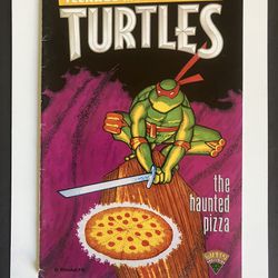 TEENAGE MUTANT NINJA TURTLES HAUNTED PIZZA #1 MIRAGE STUDIOS 1992 TMNT SPECIAL