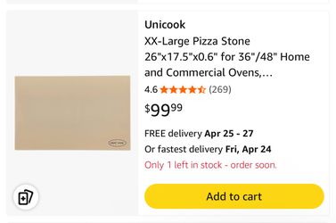 XXL Pizza Stone
