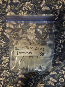 8 - USED LANSINOH NIPPLES