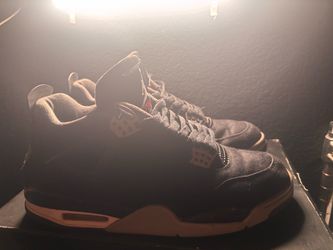 Air Jordan 4 Black Canvas SE