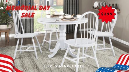 5 PC DINING  TABLE
