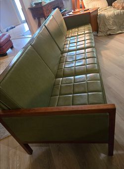 Vintage MCM 60's vibe extra long sofa