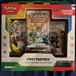 Pokemon First Partner Illustration Collection Series 1 