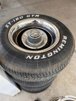 Corvette rally stock 15 in wheels and tires