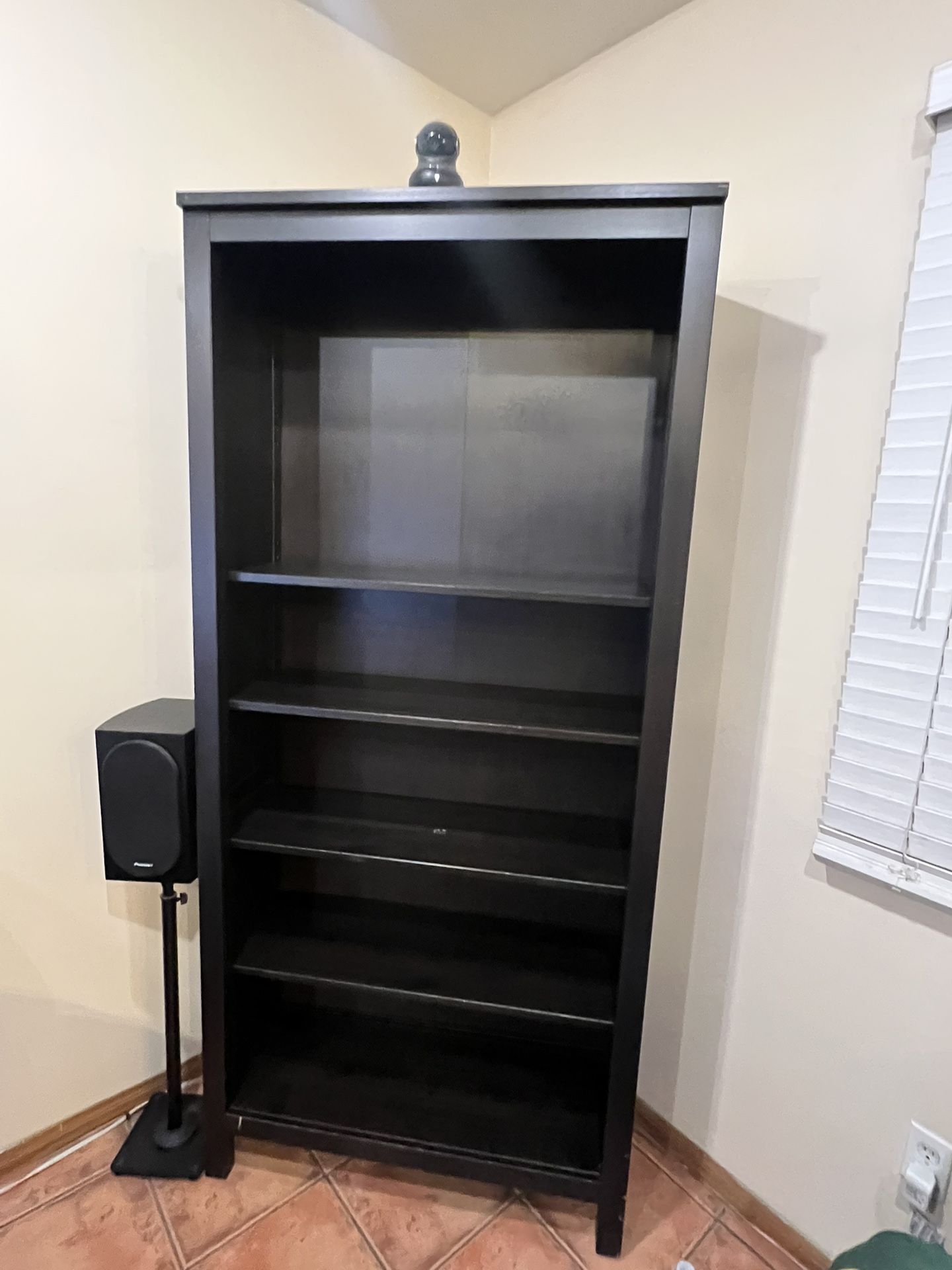 Dark Brown Book Shelf