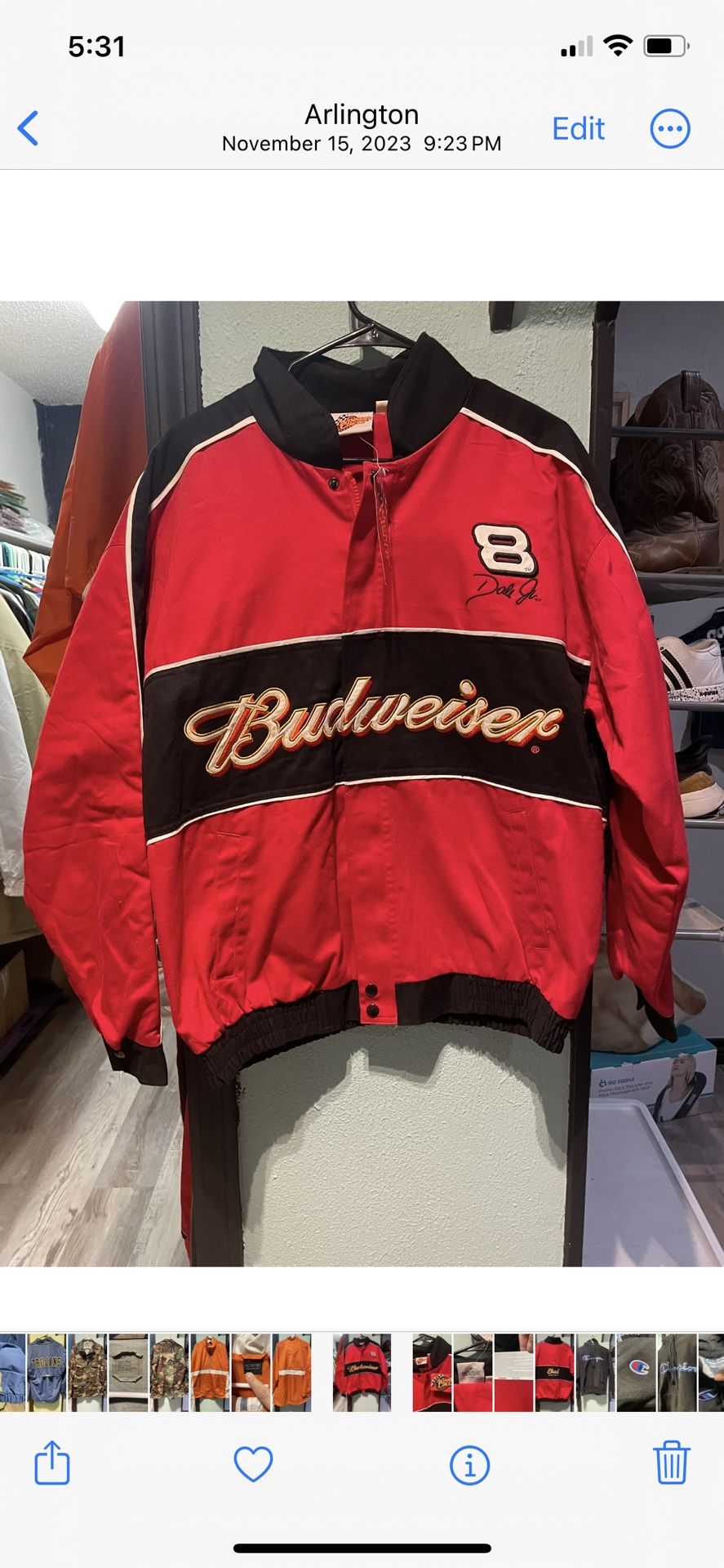 Winner’s Circle Race Car #8 Jacket