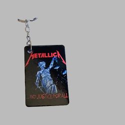 Metallica And Justice For All Keychain 