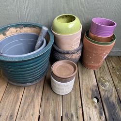 Gardening Pots - Ceramic Pots - Plastic Pots - Planting Pots 