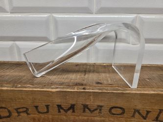Vintage Lucite Hollywood Regency Style Soap Dish
