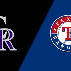 ROCKIES AT RANGERS 