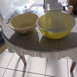 2 Large Bowls  Very Nice 40.00 