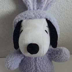 SNOOPY EASTER BUNNY PLUSH