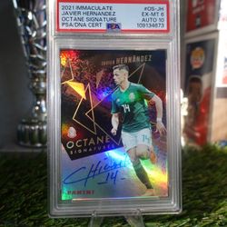 2021 IMMACULATE JAVIER HERNANDEZ OCTANE SIGNATURE AUTO 10