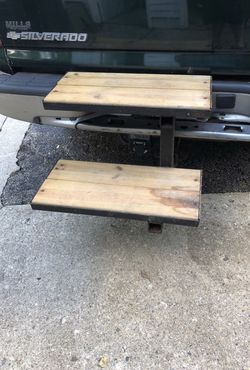 Truck camper steps