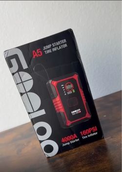 Gooloo A5 Jump Starter and Tire Inflator