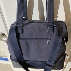 Beis Mini Weekender Bag In Navy