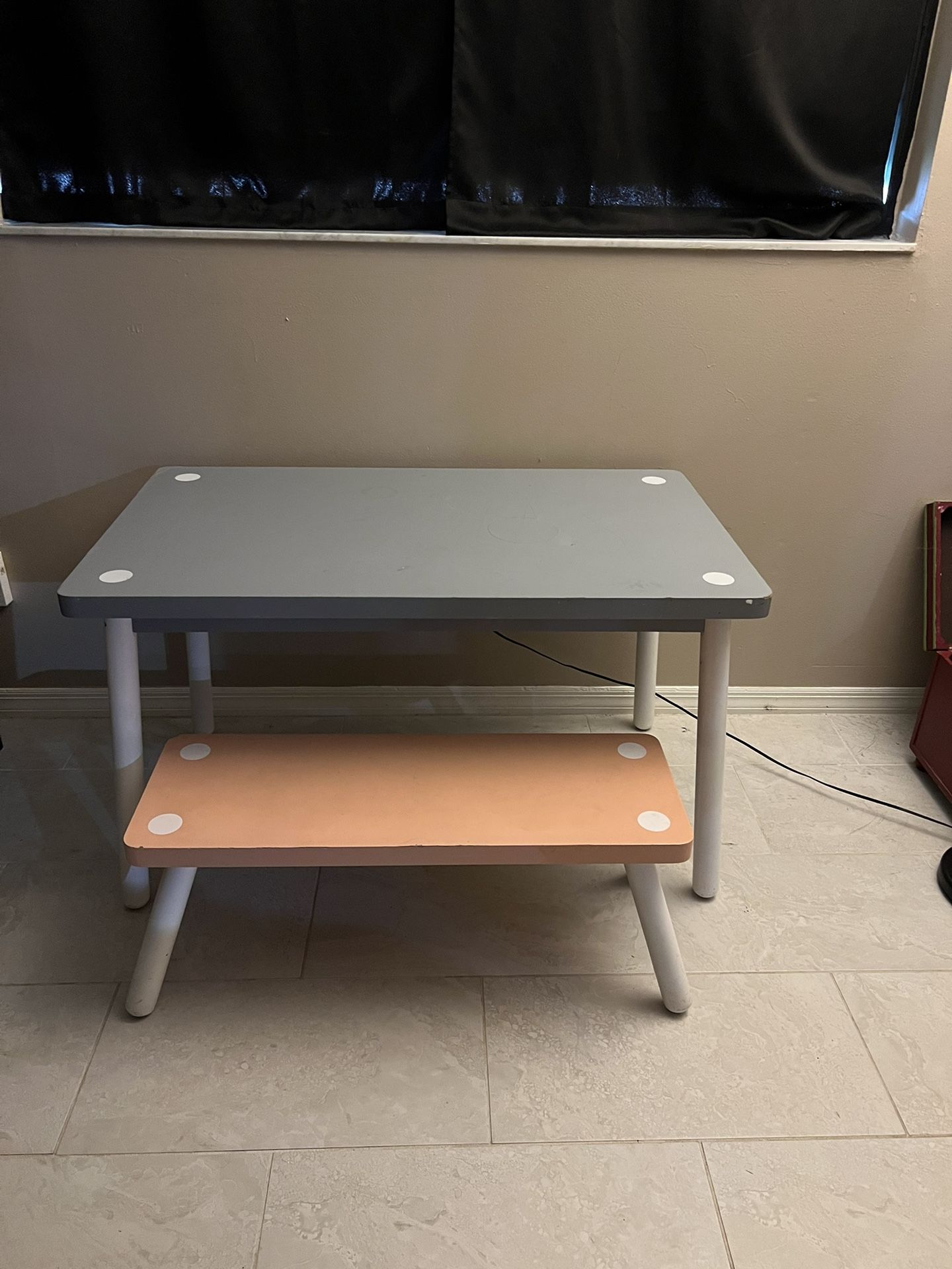 Kids Table And Bench