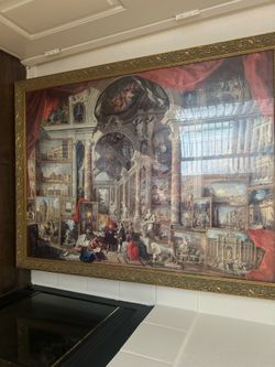 Painting - “Views From Modern Rome” 56 x 43