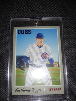 ANTHONY RIZZO CHICAGO CUBS HERITAGE SP