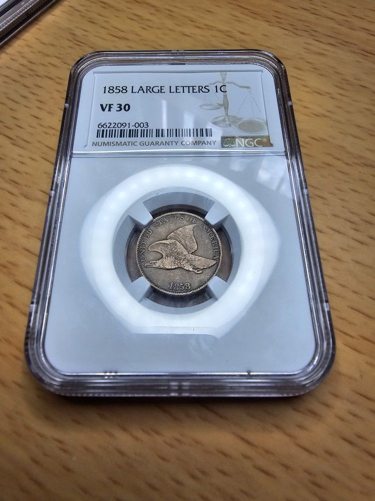 1858 Flying Eagle Cent