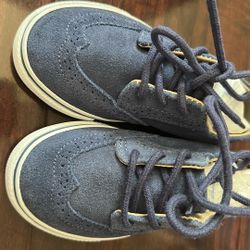 Janie And Jack Toddler Size 7 Leather Upper Shoes 