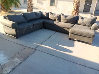 /////BEST OFFER/////// Four Piece Sectional Gray Sofa-DELIVERY AVAILABLE!!!!!!!!!