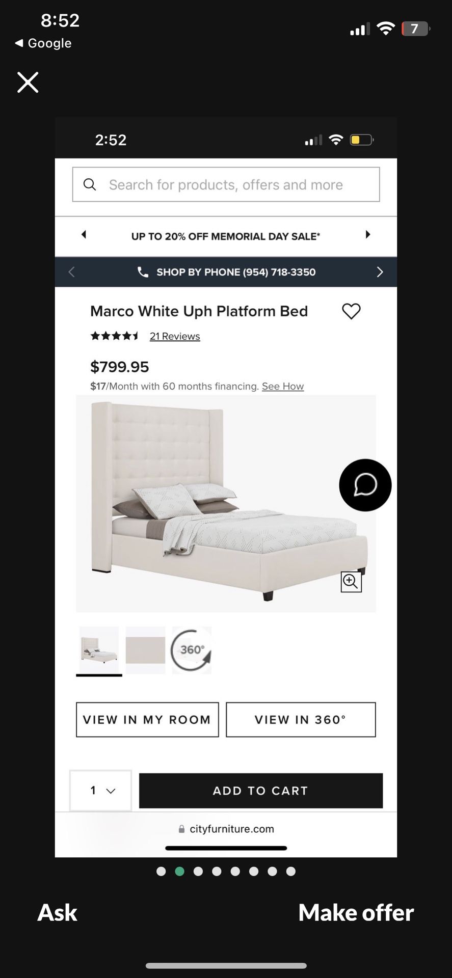 Queen Bed Frame