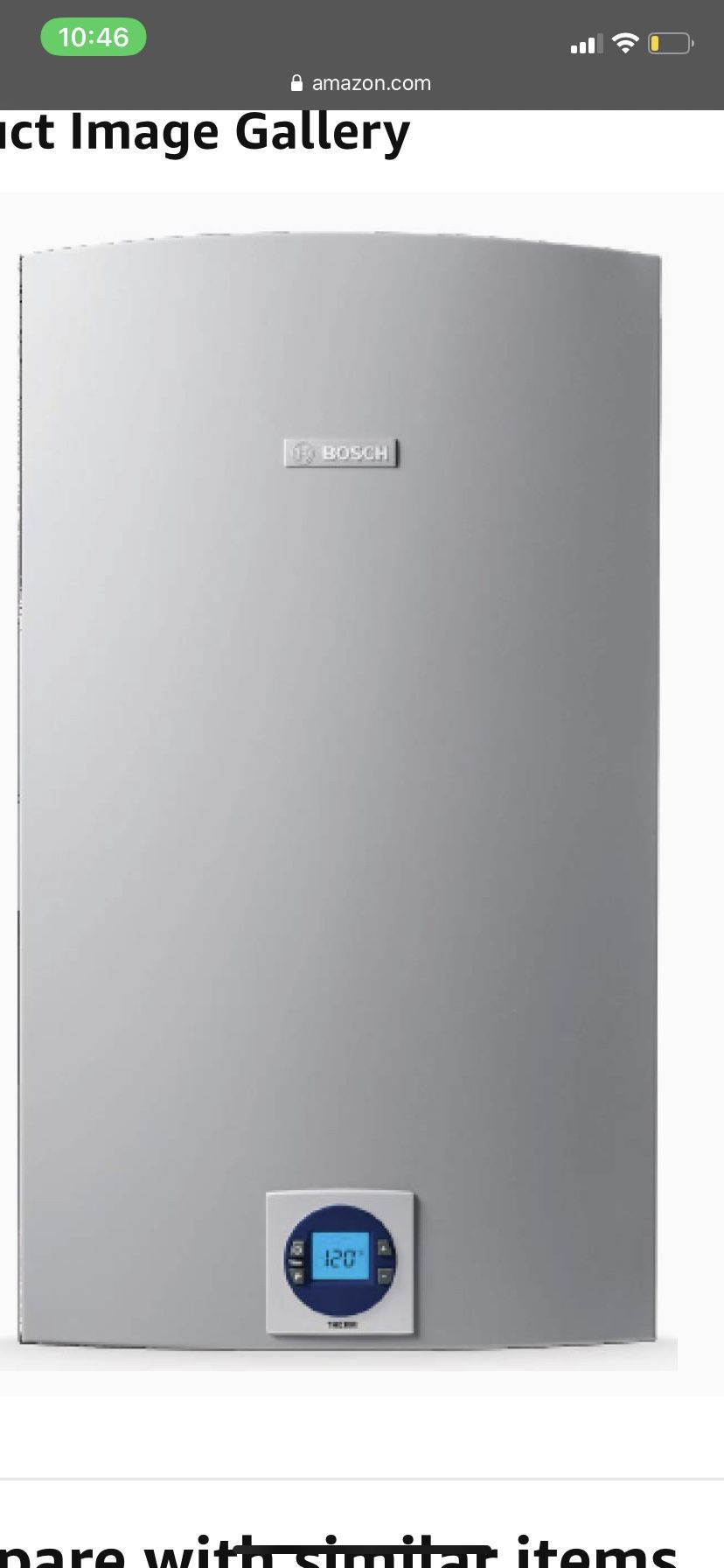 Tankless water heater