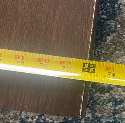 Front door size 95 in by 72 inches