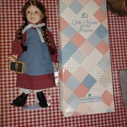 Laura Ingalls Ashton Drake Little House On The Prairie Porcelain Doll 1992