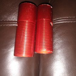 Used Bicycle Pegs In Factory Red Paint