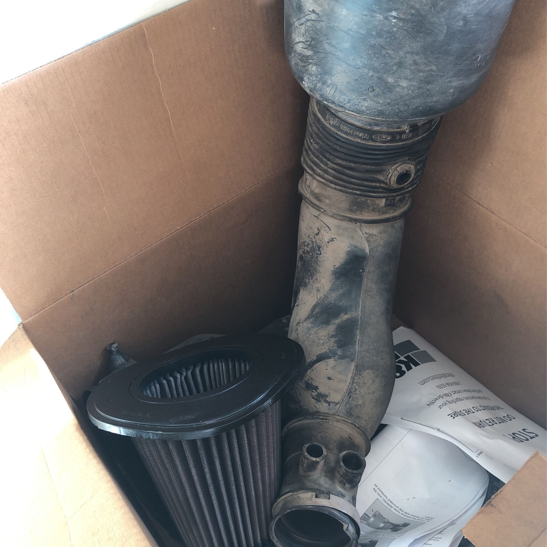 99 F150/expedition Stock Intake Housing With KN Filter